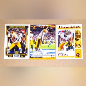 George Pickens Rookie Cards 2022 Panini Chronicles Photogenic & 2023 Score